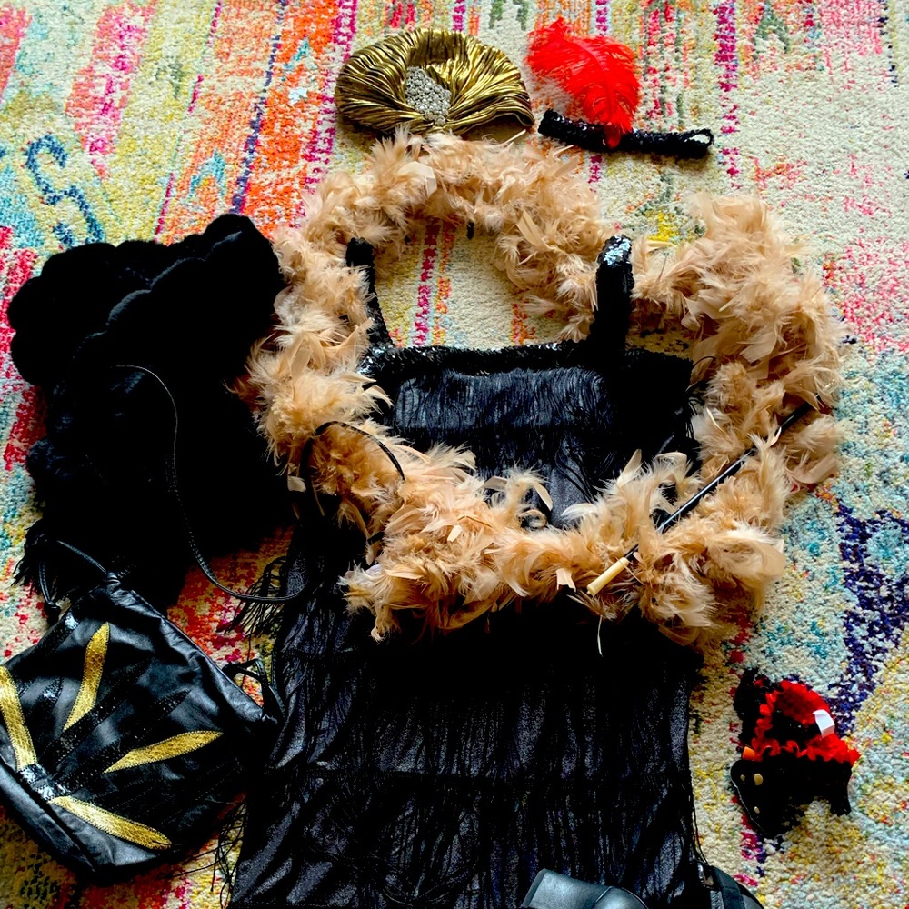 Flapper 20’s FULL Set inc. shoes + accessories